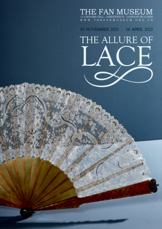 The Allure of Lace exhibition poster