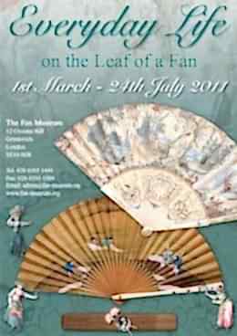 Everyday life on the leaf of a fan